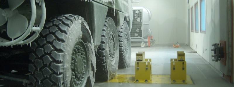 Automotive Testing in Environmental Chamber