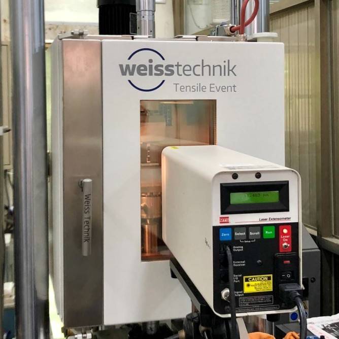 Materials Testing in Environmental Chamber