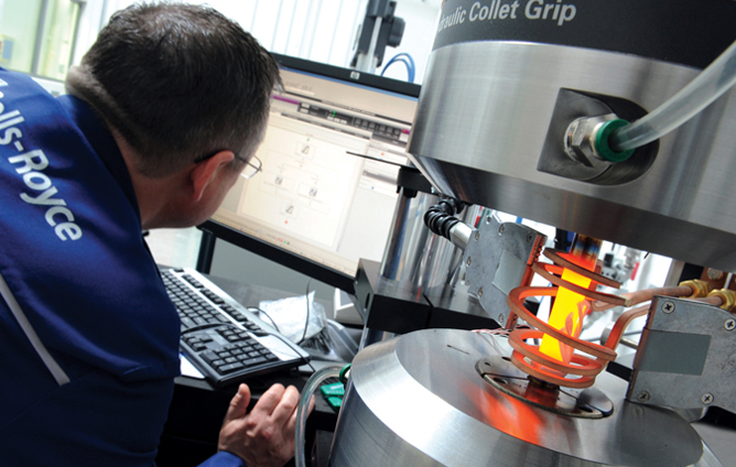 MTS:  Rolls-Royce com temperaturas mais altas, por mais tempo