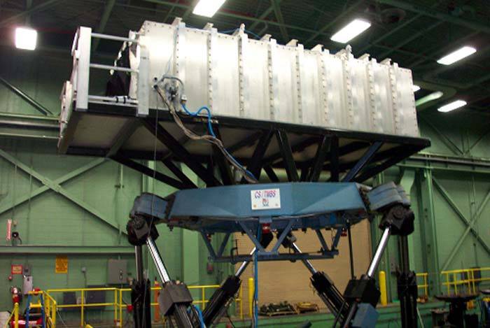 Crew Station / Turret Motion Base Simulator