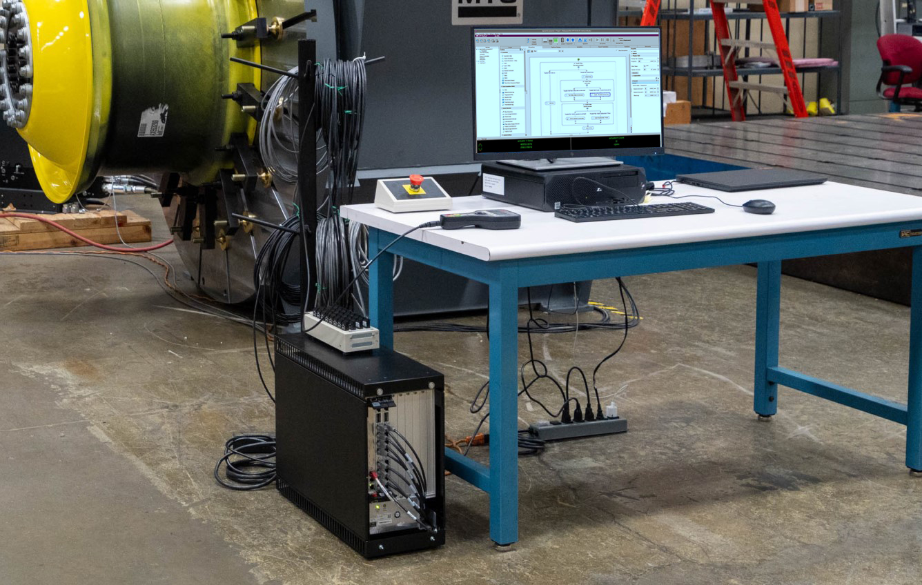 Off-Highway Vehicle (OHV) Wheel Fatigue Test System