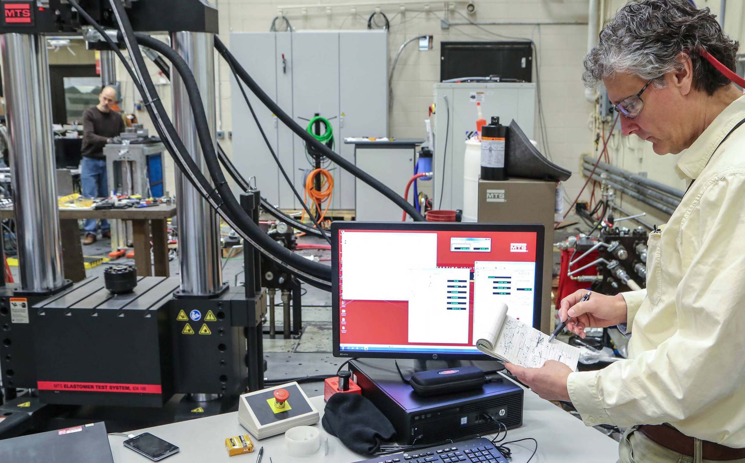 Test per elastomeri