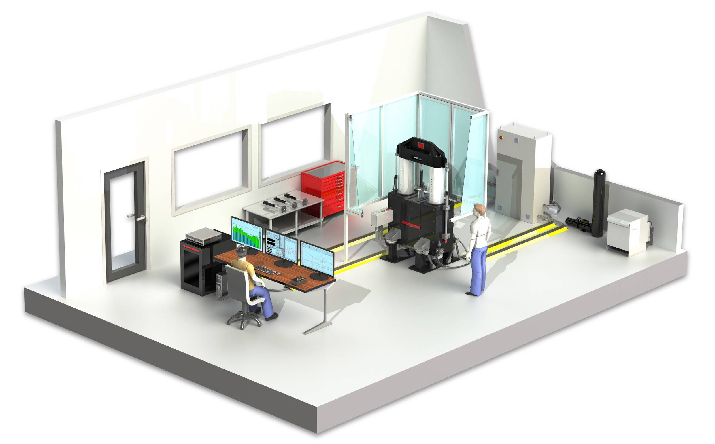 Model 853 Damper NVH Test Systems