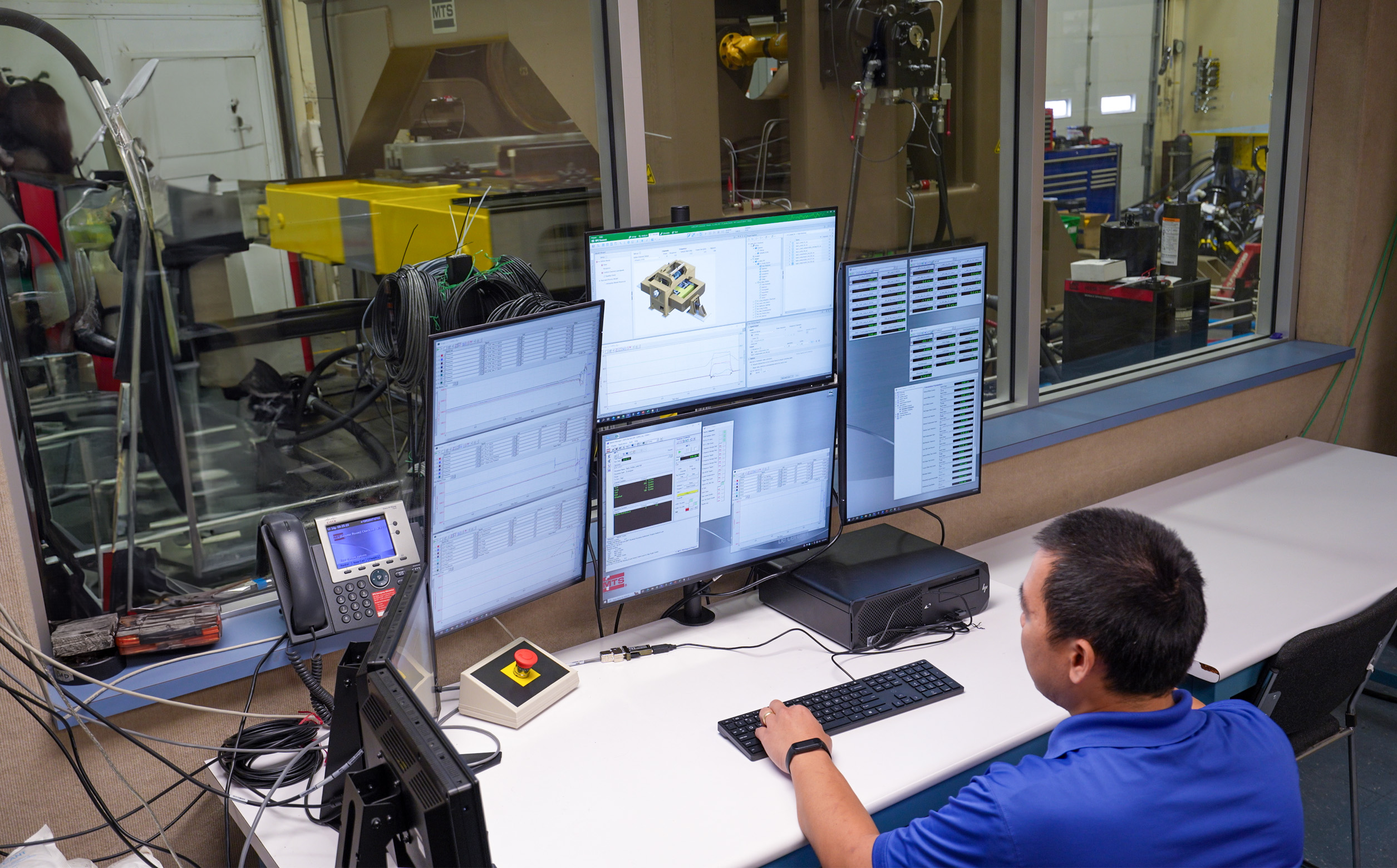 Rcf Test Rig Rail RCF System | MTS Systems